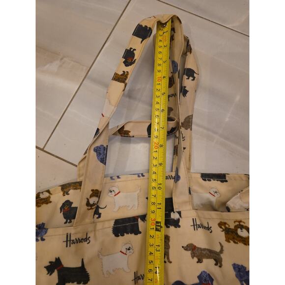 Harrods Iconic Dog Small Tote Bag - Picture 12 of 16